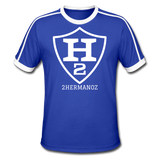 Retro Shirt 2H - Royal/Weiß