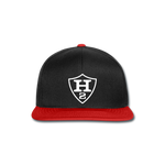 Snapback Cap 2H - Schwarz/Rot