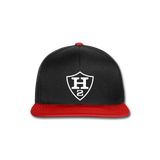 Snapback Cap 2H - Schwarz/Rot