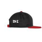 Snapback Cap 2H - Schwarz/Rot