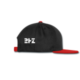 Snapback Cap 2H - Schwarz/Rot