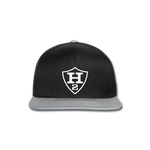 Snapback Cap 2H - Schwarz/Grau