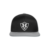 Snapback Cap 2H - Schwarz/Grau