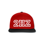 Snapback Cap 2HZ+ - Rot/Schwarz