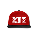 Snapback Cap 2HZ+ - Rot/Schwarz