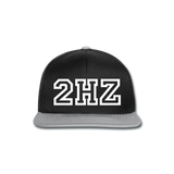 Snapback Cap 2HZ+ - Schwarz/Grau