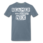 Beamer und sonst nix Tshirt - Blaugrau