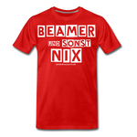 Beamer und sonst nix Tshirt - Rot