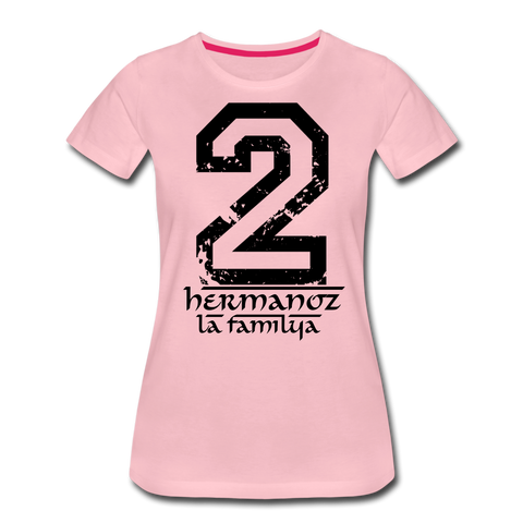 Tshirt La Familya - Hellrosa