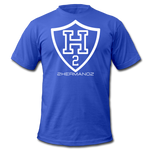 Tshirt Banner 2H - Royalblau