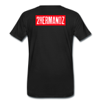 Tshirt 2HermanoZ - Schwarz