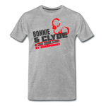 B&C Crime Tshirt - Grau meliert